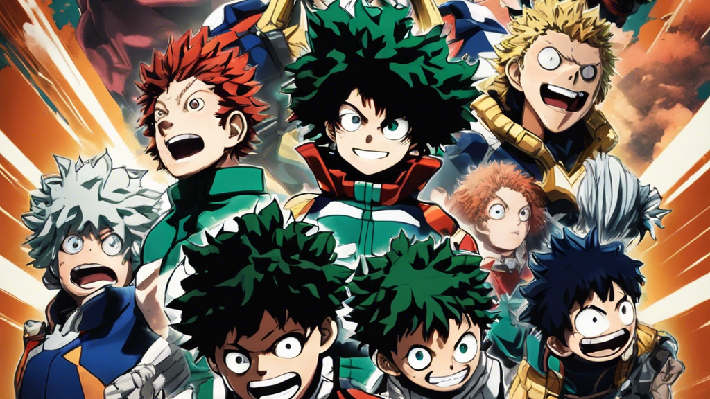 Illustration détaillée sur Découvrez le jeu mobile My Hero Academia : Un univers fascinant à portée de main